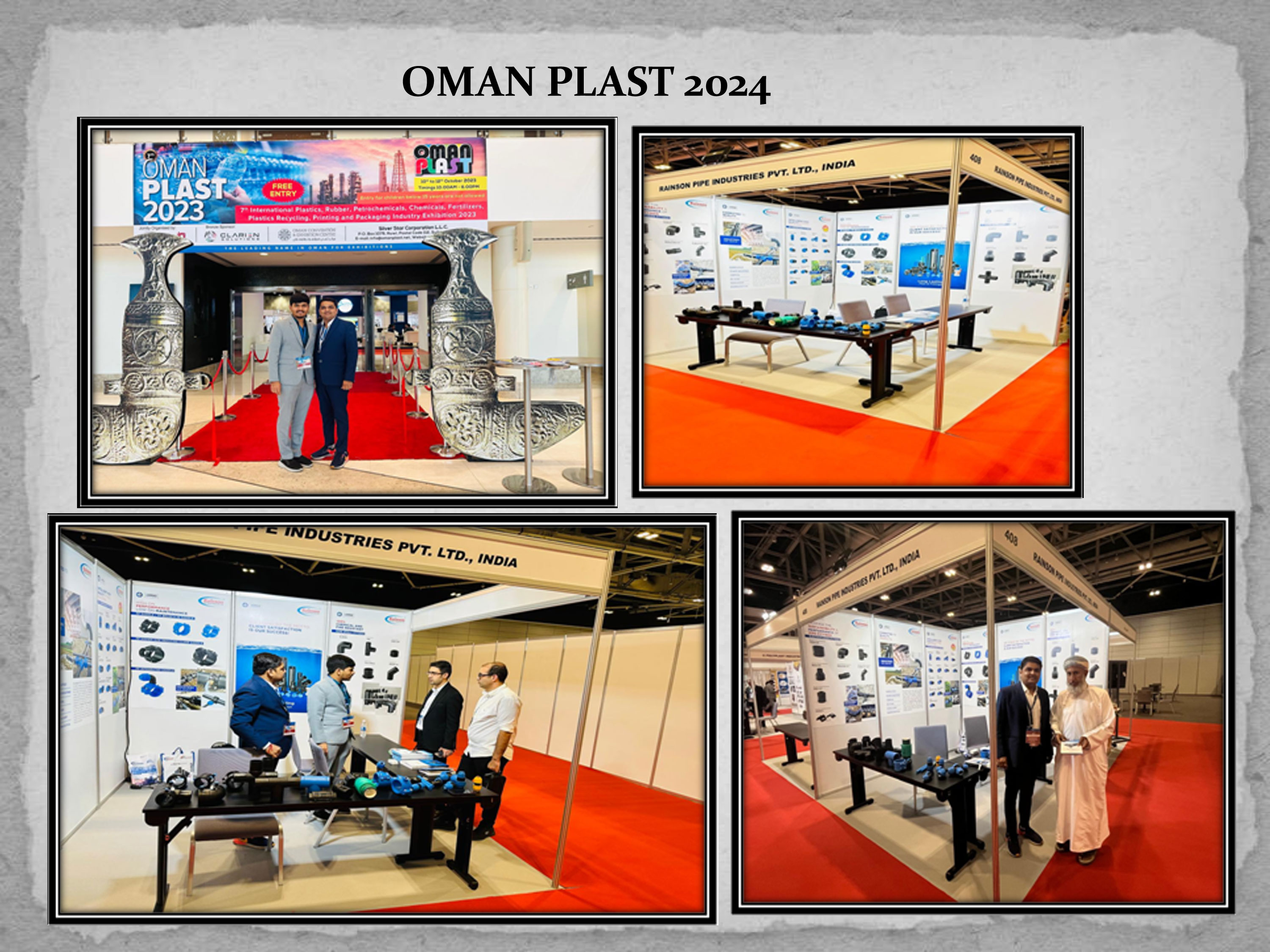 Rainson Pipe Industries at Oman Plast 2024 â€” Taking Indian Quality to the Global Stage